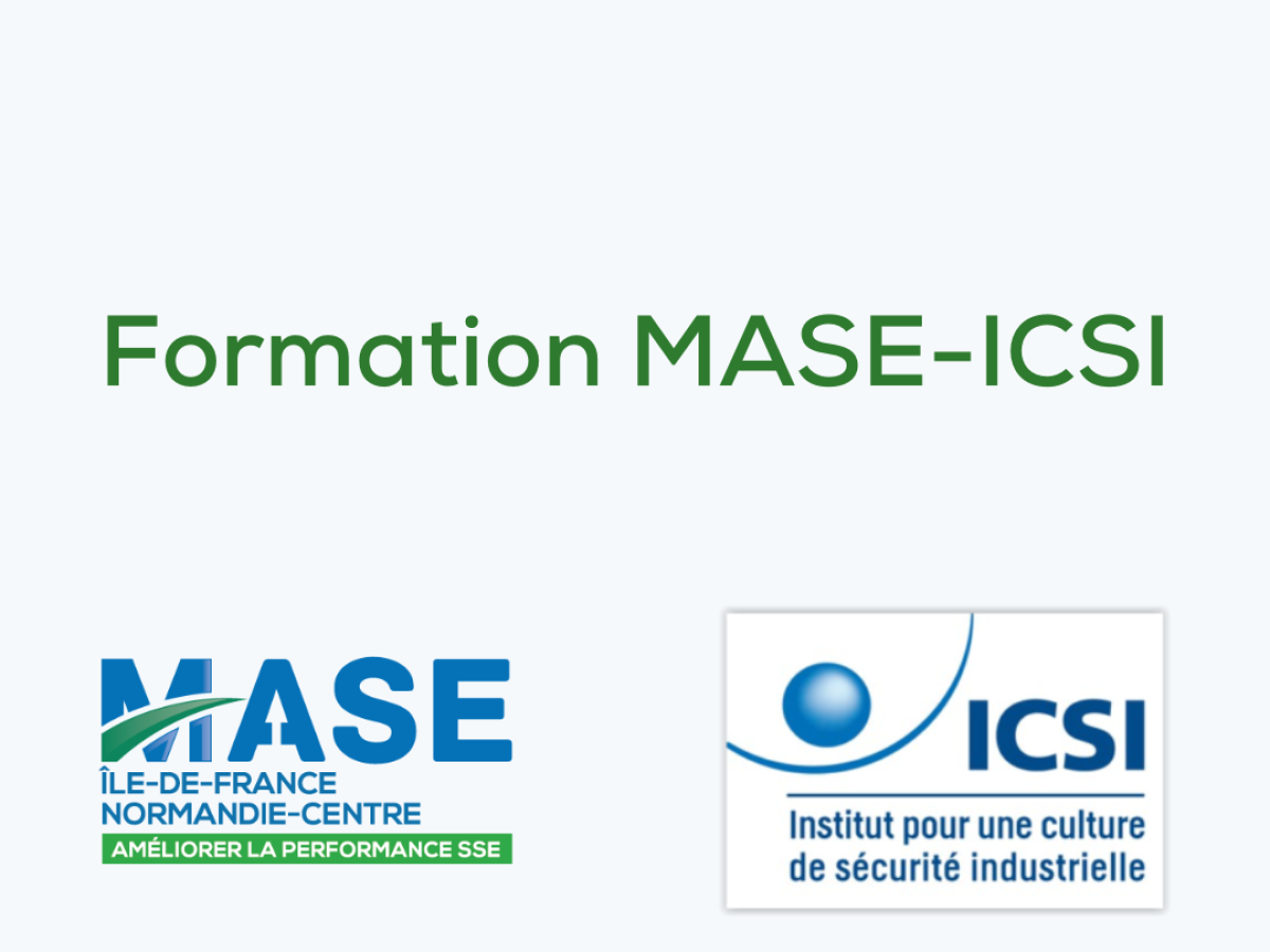 Inscription formation MASE - ICSI 2026
